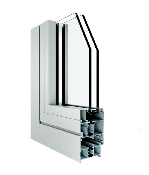 WY-Y55GR Gasket Thermal Break Outward Open Casement Window