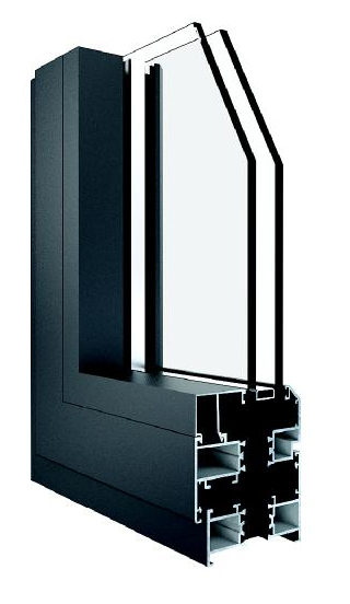 WY-24GR69 Thermal Break Casement Window