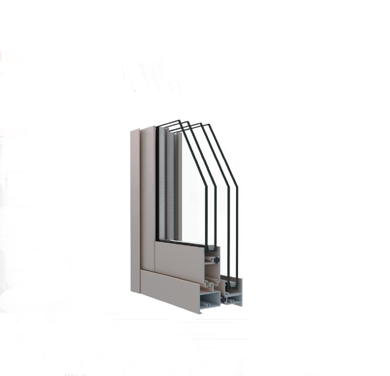 WY-GDJ90 Glue Injection Thermal Break Single Track Sliding Door