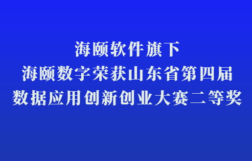 南宫NG28软件旗下南宫NG28数字荣获山东省第四届数据利用创新创业大赛二等奖